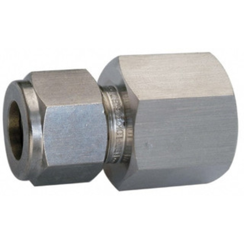Ham-Let 1/4 Tube OD x 1/2 FPT Stainless Steel Compression Tube Female Connector Comp x FNPT Ends 3000981 – 85552636