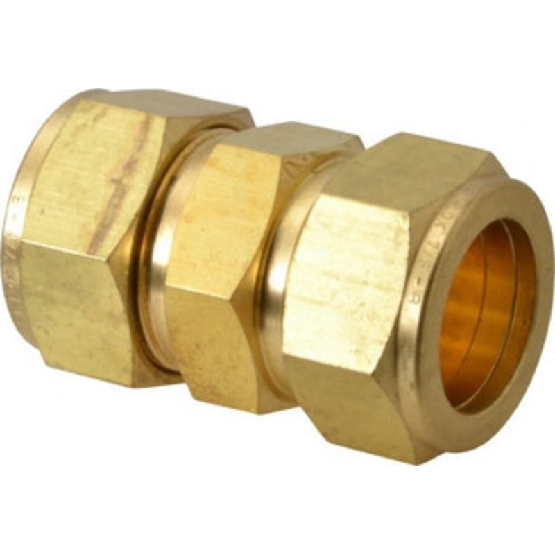 Ham-Let 7/8 Tube OD Brass Compression Tube Union Comp x Comp Ends 3101807 – 85546406