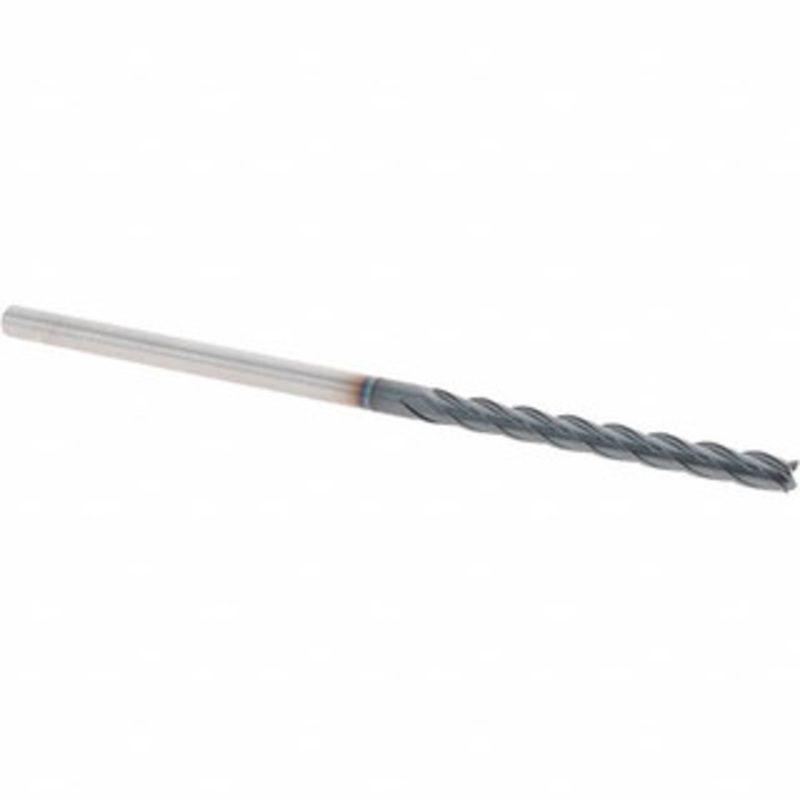 Iscar 3mm, 30mm LOC, 3mm Shank Diam, 75mm OAL, 4 Flute, Solid Carbide Square End Mill Single End, TiAlN Finish, Spiral Flute, 30 Helix, Centercutting, Right Hand Cut, Right Hand Flute 5651178 – 63654024