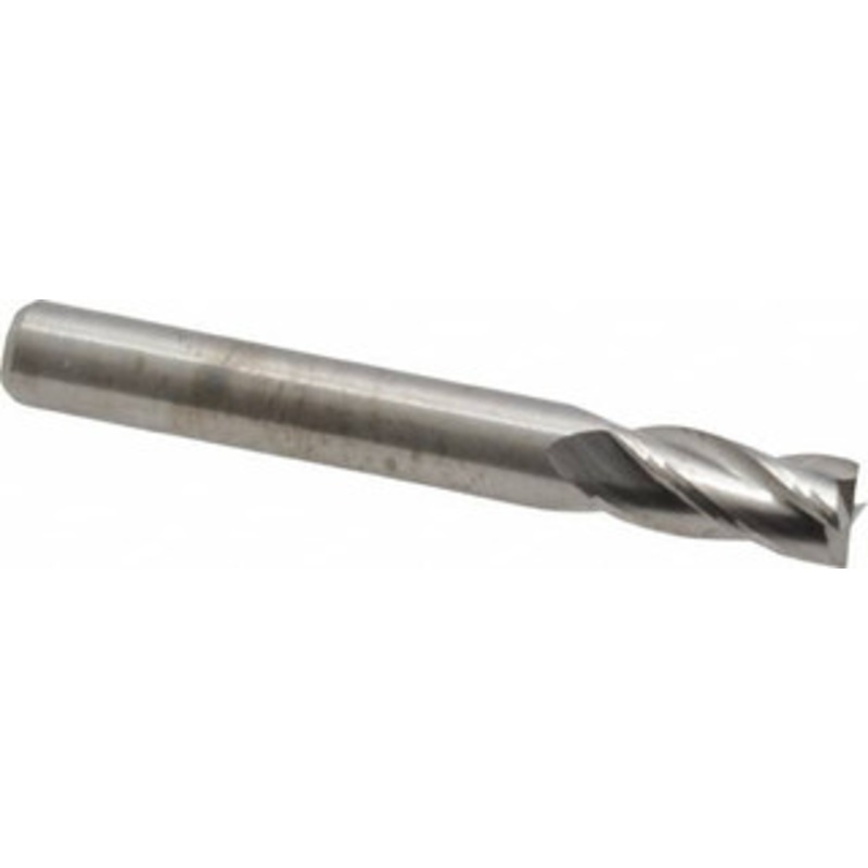 M.A. Ford 1/4, 1/2 LOC, 1/4 Shank Diam, 2 OAL, 4 Flute, Solid Carbide Square End Mill Single End, Uncoated, Spiral Flute, 30 Helix, Centercutting, Right Hand Cut, Right Hand Flute, Series 163 16325000 – 76586056