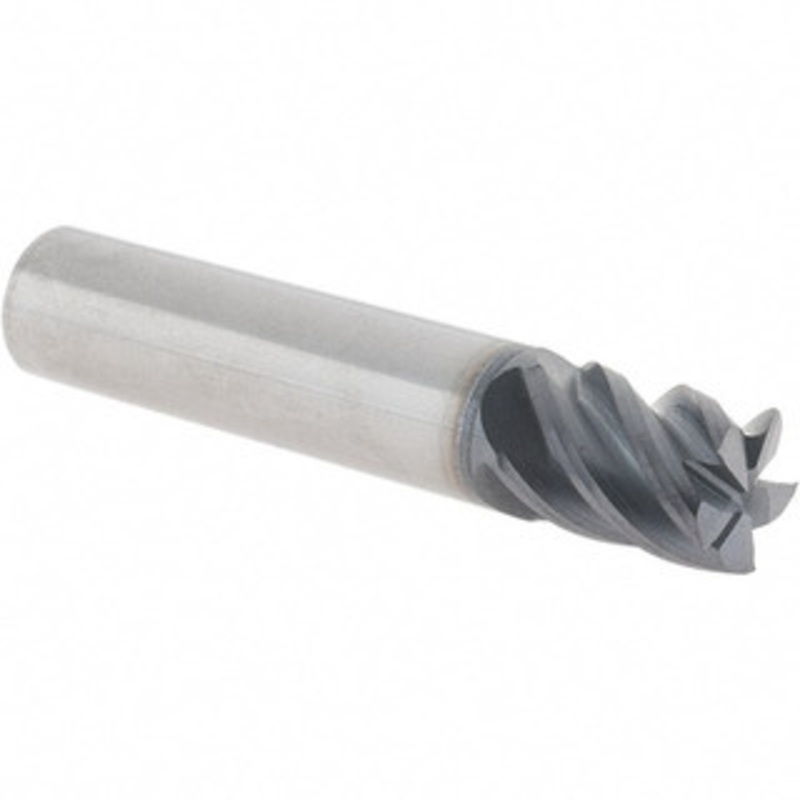 Made in USA Square End Mill 3/8X3/8X1/2X2 5FL 45D HLX 83 CARB SEM 40315-85-D – 54228465