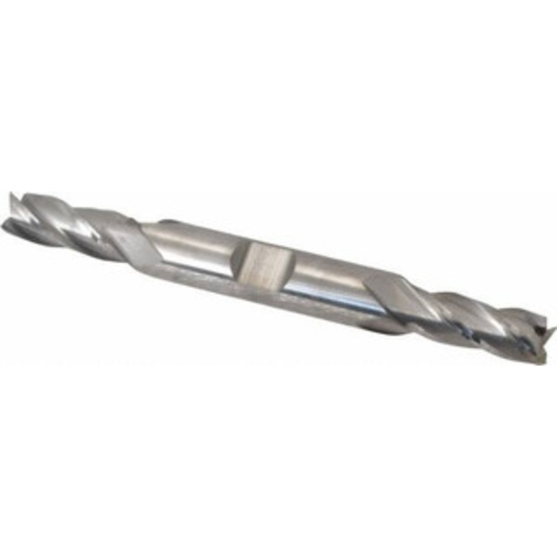 Niagara Cutter 5/16, 3/4 LOC, 3/8 Shank Diam, 3-1/2 OAL, 4 Flute, Solid Carbide Square End Mill Double End, Uncoated, Spiral Flute, 30 Helix, Centercutting, Right Hand Cut, Right Hand Flute, Series CD430 17005416 – 71282719