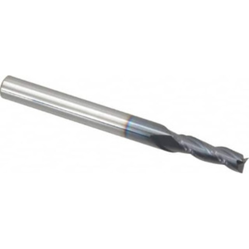 Niagara Cutter 5/32, 1/2 LOC, 3/16 Shank Diam, 2 OAL, 3 Flute, Solid Carbide Square End Mill Single End, TiAlN Finish, Spiral Flute, 30 Helix, Centercutting, Right Hand Cut, Right Hand Flute, Series C330 17005789 – 36707925