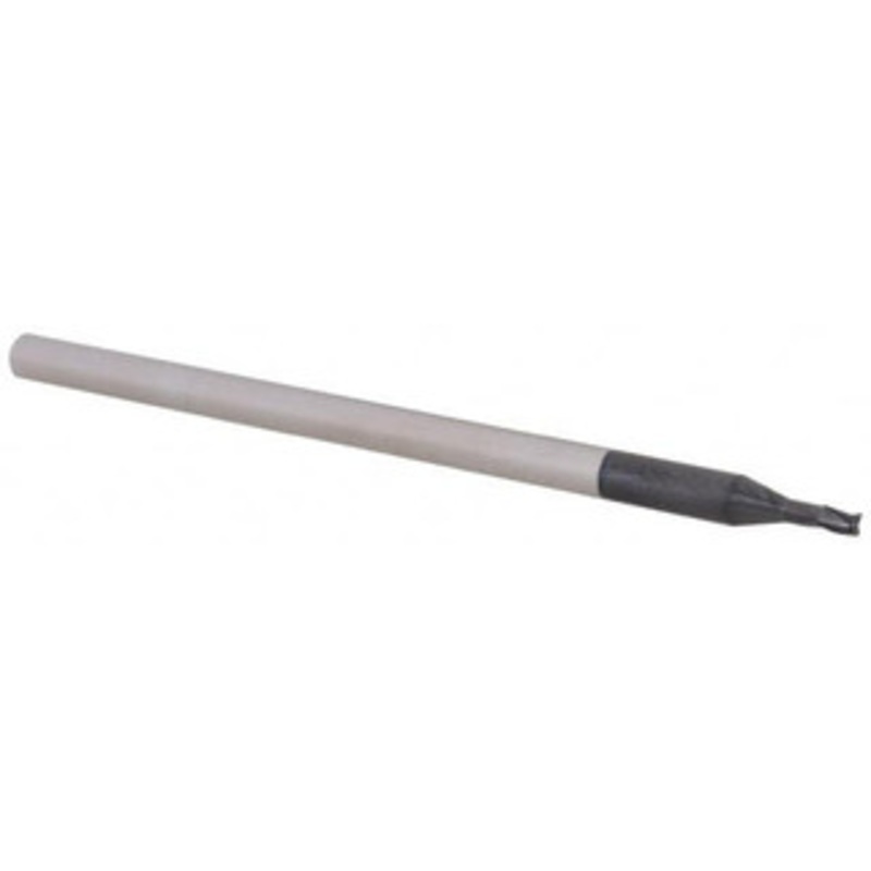 Accupro 0.06, 0.09 LOC, 1/8 Shank Diam, 2-1/2 OAL, 3 Flute, Solid Carbide Square End Mill Single End, AlTiN Finish, Spiral Flute, 30 Helix, Centercutting, Right Hand Cut, Right Hand Flute, Series Miniature 6501287 – 62786058