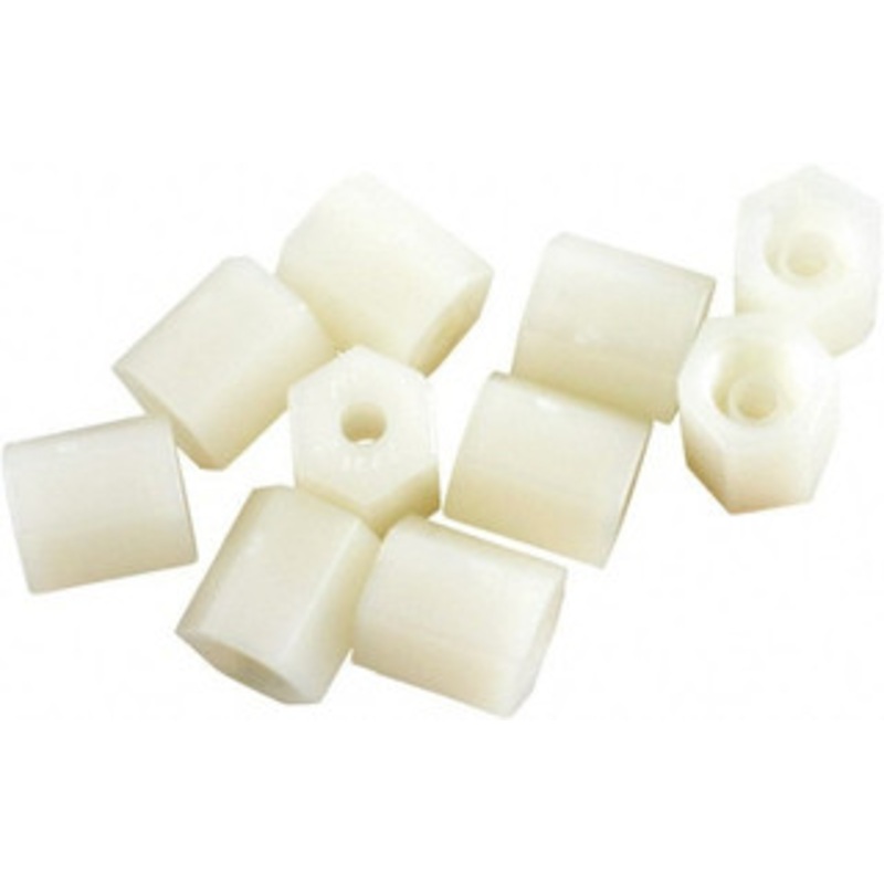 Acorn Engineering 7/16 Tube OD, Nylon Plastic Compression Tube Compression Nut 1/8 Pipe, 5/16-24 UNFI Thread 1895-450-001 – 69597037