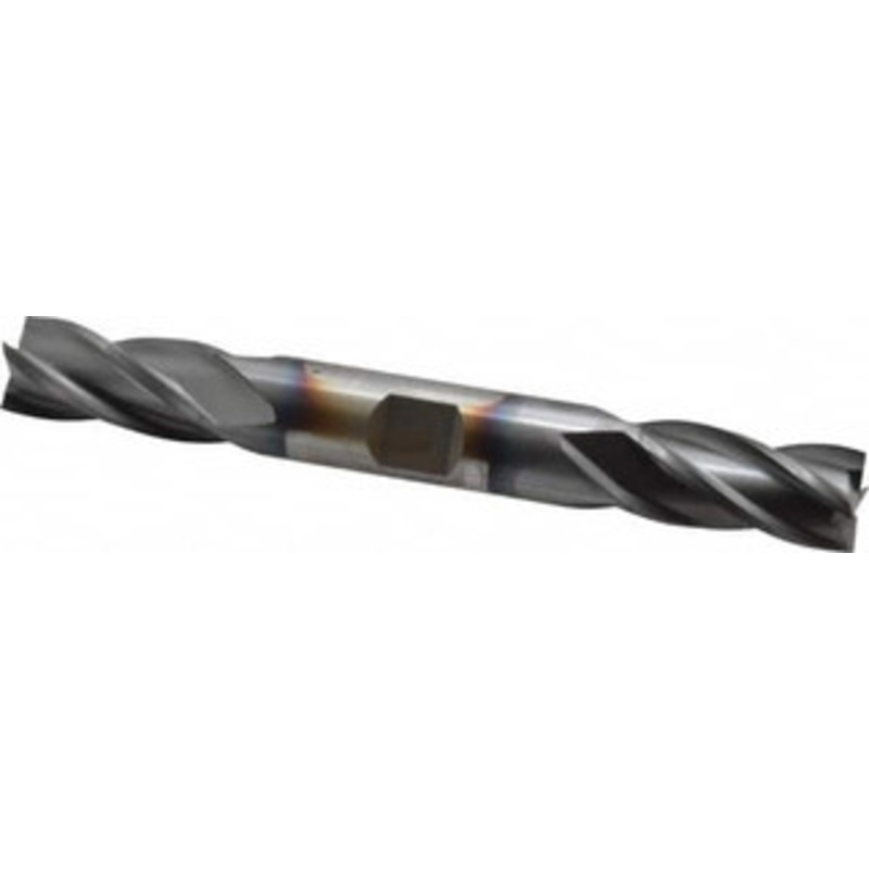 Cleveland 1/2, 1 LOC, 1/2 Shank Diam, 4-1/2 OAL, 4 Flute, High Speed Steel Square End Mill Double End, TiCN Finish, Spiral Flute, 30 Helix, Centercutting, Right Hand Cut, Right Hand Flute, Series HD-4C C33124 – 87408274