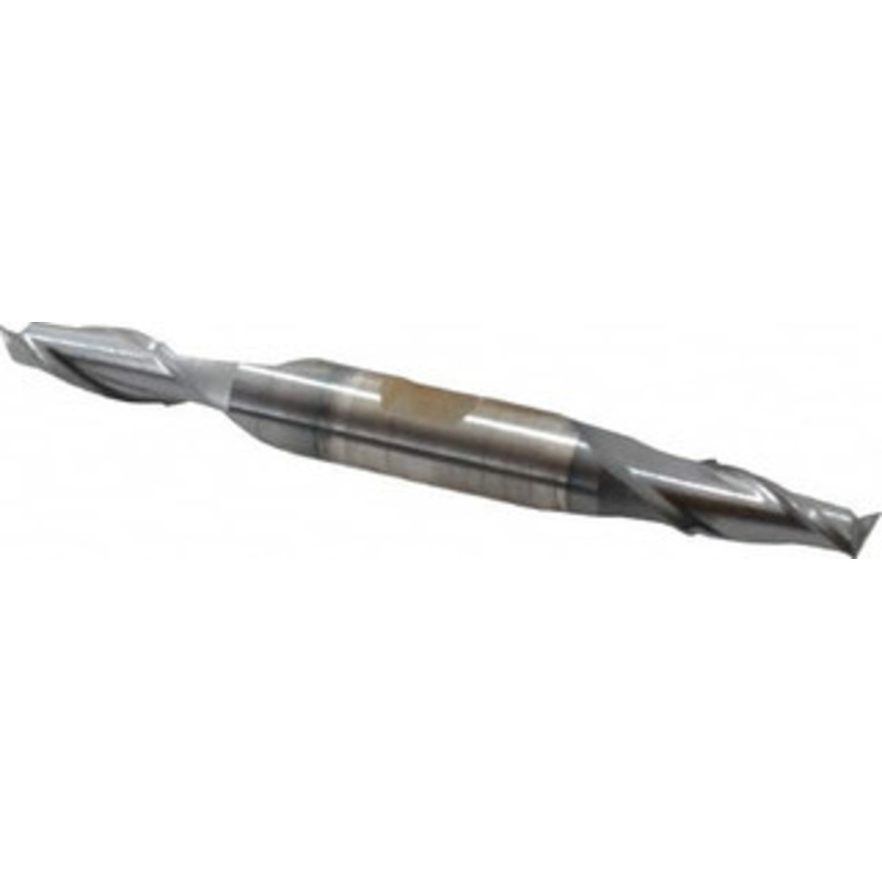 Cleveland 9/32, 9/16 LOC, 3/8 Shank Diam, 3-3/8 OAL, 2 Flute, High Speed Steel Square End Mill Double End, TiCN Finish, Spiral Flute, 30 Helix, Centercutting, Right Hand Cut, Right Hand Flute, Series HD-2 C33699 – 87391058