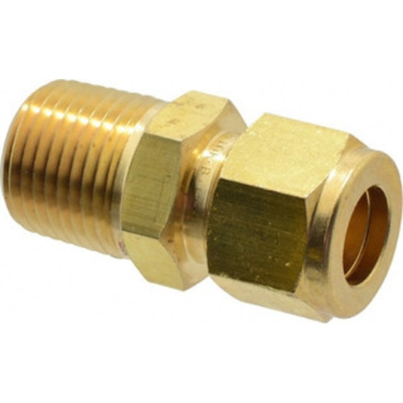 Ham-Let 1/2 Tube OD x 1/2 MPT Brass Compression Tube Male Connector Comp x MNPT Ends 3102177 – 86760998