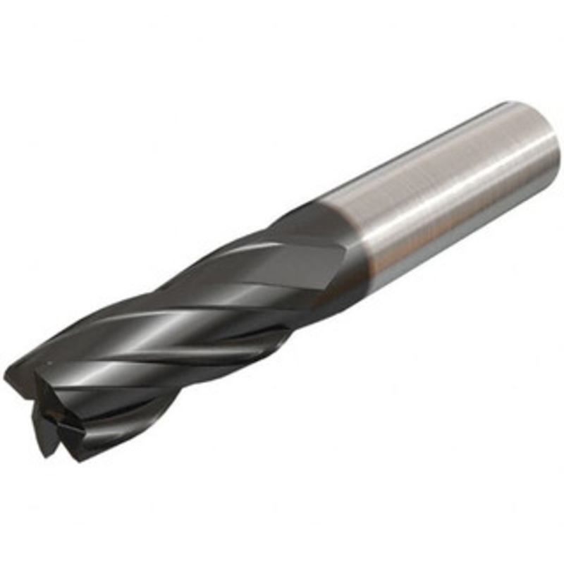 Iscar 6mm, 16mm LOC, 6mm Shank Diam, 57mm OAL, 4 Flute, Solid Carbide Square End Mill Single End, TiAlN Finish, Spiral Flute, 30 Helix, Right Hand Cut, Right Hand Flute 5620458 – 91155424