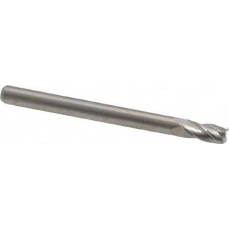 M.A. Ford 1/8, 1/4 LOC, 1/8 Shank Diam, 1-1/2 OAL, 4 Flute, Solid Carbide Square End Mill Single End, Uncoated, Spiral Flute, 30 Helix, Centercutting, Right Hand Cut, Right Hand Flute, Series 163 16312500 – 76585975