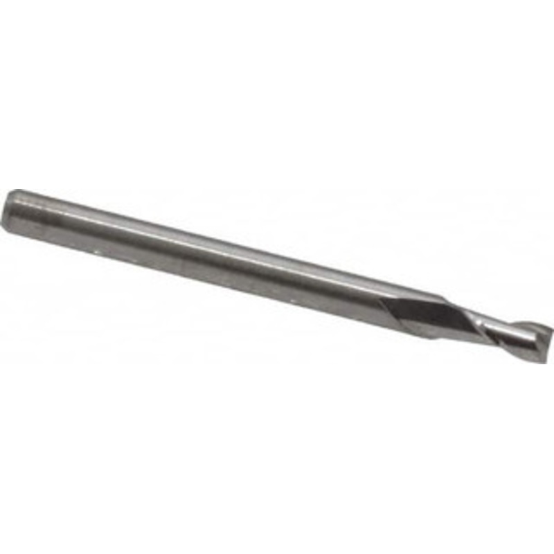 M.A. Ford 7/64, 7/32 LOC, 1/8 Shank Diam, 1-1/2 OAL, 2 Flute, Solid Carbide Square End Mill Single End, Uncoated, Spiral Flute, 30 Helix, Centercutting, Right Hand Cut, Right Hand Flute, Series 164 16410930 – 76585710