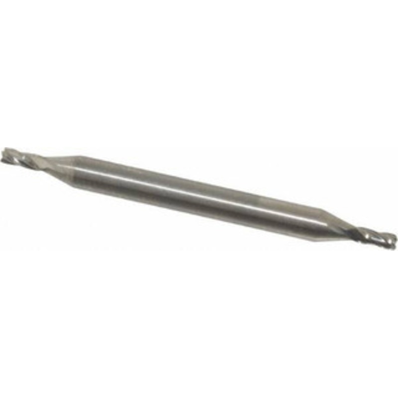 Niagara Cutter 1/16, 1/8 LOC, 1/8 Shank Diam, 1-1/2 OAL, 4 Flute, Solid Carbide Square End Mill Double End, Uncoated, Spiral Flute, 30 Helix, Centercutting, Right Hand Cut, Right Hand Flute, Series CSD430 17006358 – 85616407