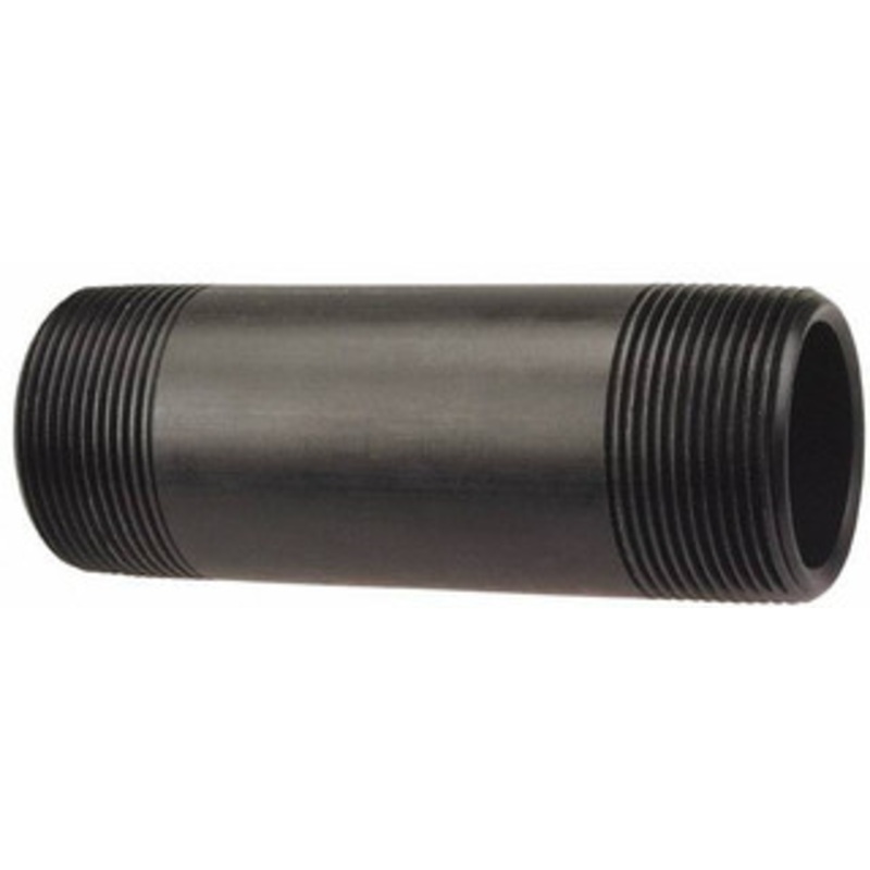 NIBCO 2 Pipe, 5 Long PVDF Threaded Plastic Pipe Nipple Schedule 80, Red CD03947 – 70012596