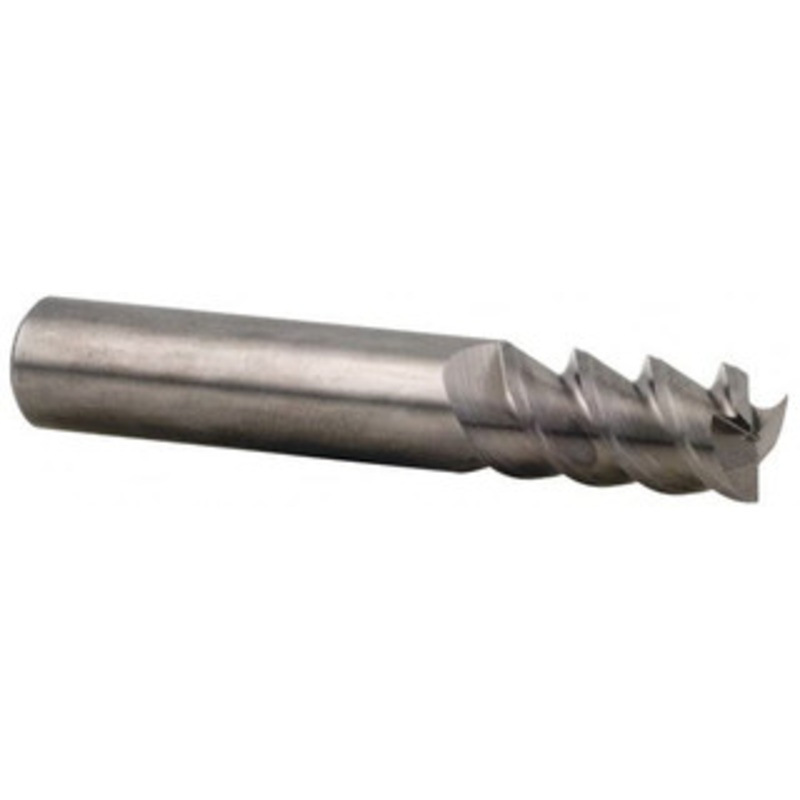 Accupro 11/32, 1/2 LOC, 3/8 Shank Diam, 2 OAL, 3 Flute, Solid Carbide Square End Mill Single End, Uncoated, Spiral Flute, 60 Helix, Centercutting, Right Hand Cut, Right Hand Flute 360S3438 – 56209604