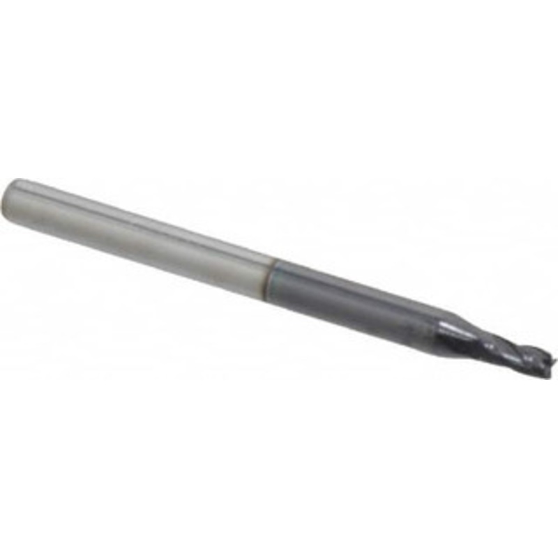 Accupro 2mm, 4mm LOC, 3mm Shank Diam, 38mm OAL, 4 Flute, Solid Carbide Square End Mill Single End, AlTiN Finish, Spiral Flute, 30 Helix, Centercutting, Right Hand Cut, Right Hand Flute 12182708 – 60057171