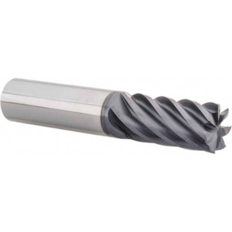 Accupro 3/4, 1-5/8 LOC, 3/4 Shank Diam, 4 OAL, 7 Flute, Solid Carbide Square End Mill Single End, AlTiN Finish, Spiral Flute, 37.50 Helix, Centercutting, Right Hand Cut, Right Hand Flute 12178700 – 58751231