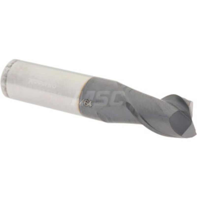 Accupro 31/64, 5/8 LOC, 1/2 Shank Diam, 2-1/2 OAL, 2 Flute, Solid Carbide Square End Mill Single End, AlTiN Finish, Spiral Flute, 40 Helix, Centercutting, Right Hand Cut, Right Hand Flute 12181694 – 82033358