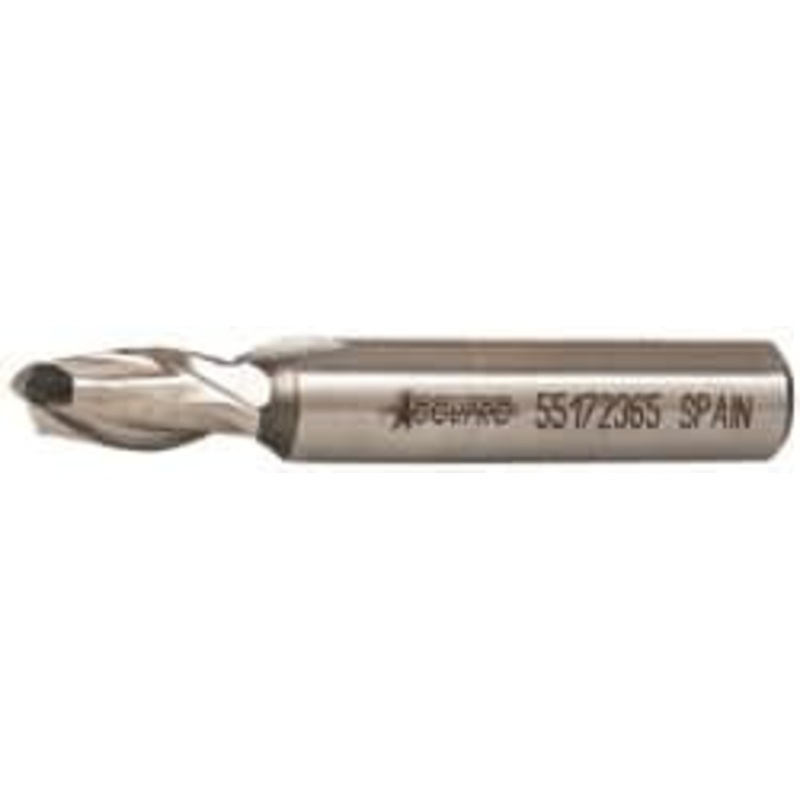 Accupro 5/16, 9/16 LOC, 3/8 Shank Diam, 2-5/16 OAL, 2 Flute, Powdered Metal Square End Mill Single End, Uncoated, Spiral Flute, 30 Helix, Centercutting, Right Hand Cut, Right Hand Flute 39546 – 55172365