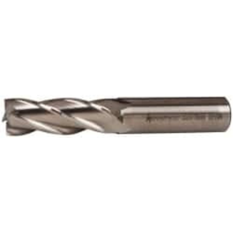 Accupro 5/8, 1-5/8 LOC, 5/8 Shank Diam, 3-3/4 OAL, 4 Flute, Powdered Metal Square End Mill Single End, Uncoated, Spiral Flute, 30 Helix, Centercutting, Right Hand Cut, Right Hand Flute 39462 – 55171888