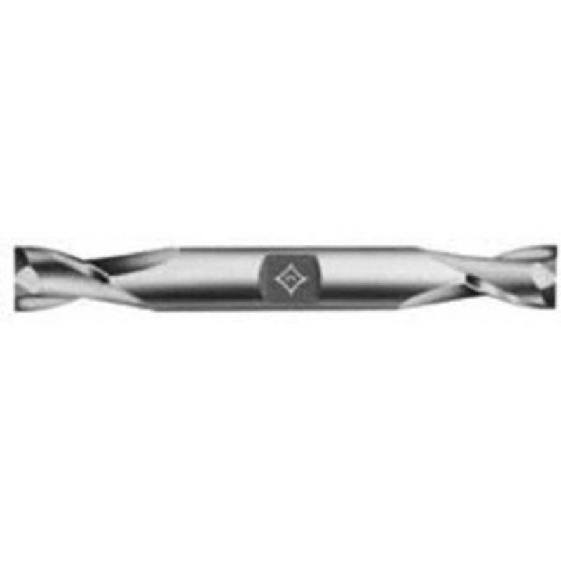 Cleveland 1, 1-5/8 LOC, 1 Shank Diam, 6-3/8 OAL, 2 Flute, Cobalt Square End Mill Double End, TiCN Finish, Spiral Flute, 30 Helix, Centercutting, Right Hand Cut, Right Hand Flute, Series HDC-2 C32912 – 87427480