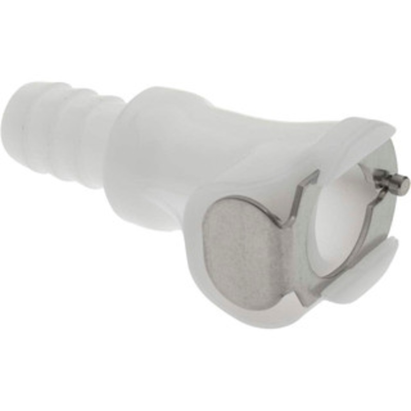 CPC Colder Products 1/4 Nominal Flow, 3/8 ID, Female, Inline Hose Barb-Female Socket 120 Max psi, -40 to 180F, Acetal Coupling, Buna-N O-Ring PLC17006 – 48608715