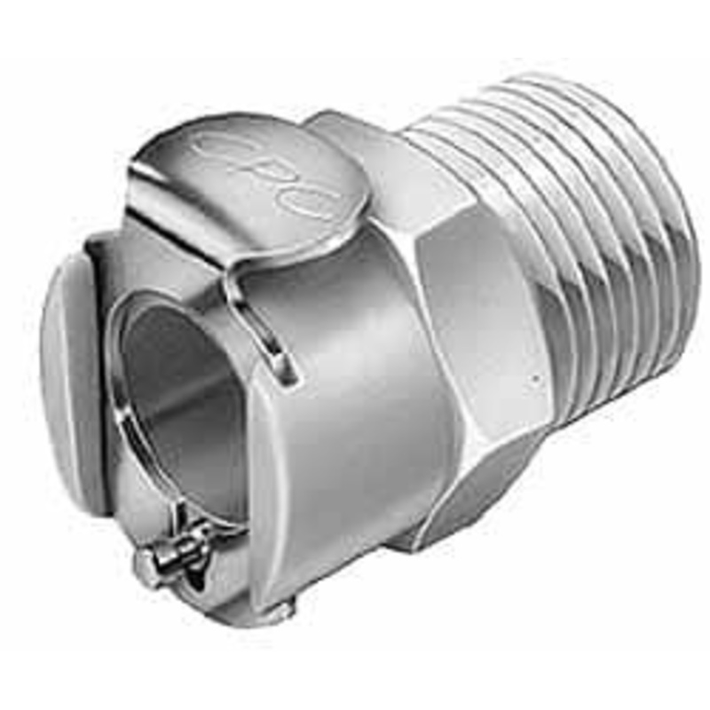 CPC Colder Products 1/8 Nominal Flow, 1/4 BSPT Thread, Female, Inline Threaded-Female Socket 120 Max psi, -40 to 180F, Acetal Coupling, Buna-N O-Ring PMC1004BSPT – 48735260