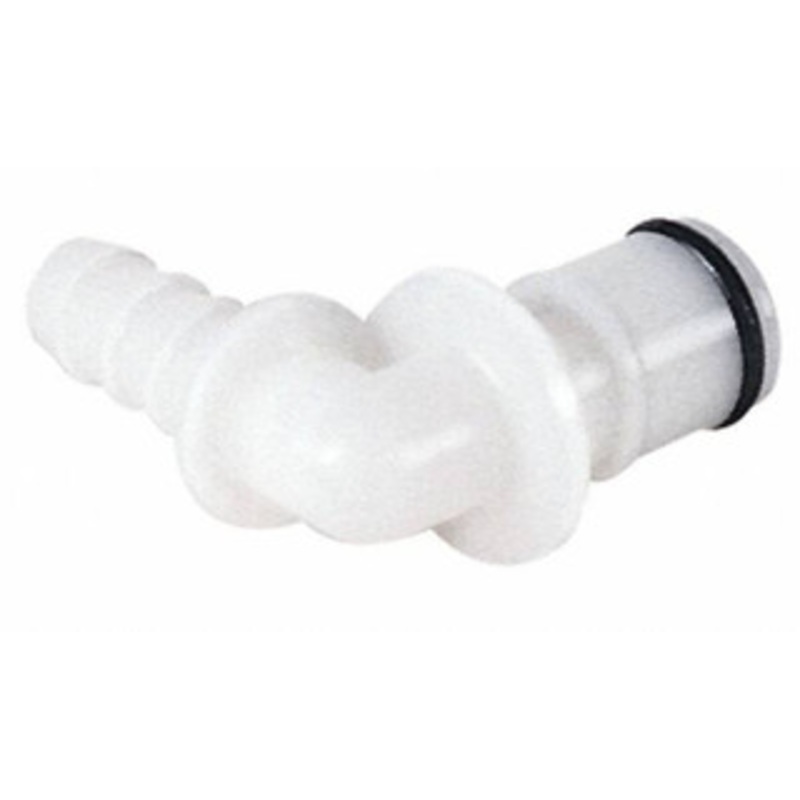 CPC Colder Products Acetal Push-to-Connect Tube Male Connector 120 Max psi, 1/4 Inside Diam, White 46200 – 85221745