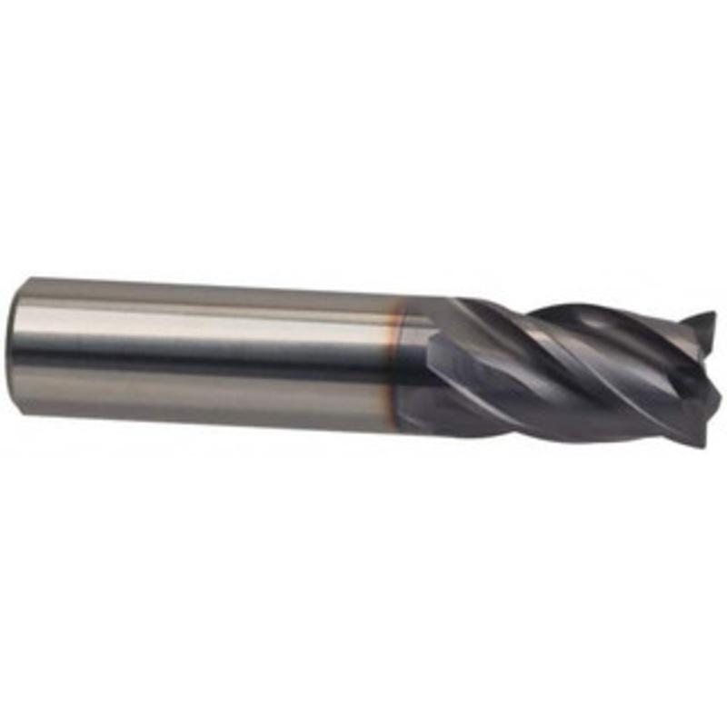 Guhring 3/8, 5/8 LOC, 3/8 Shank Diam, 2 OAL, 4 Flute, Solid Carbide Square End Mill Single End, Nano-A Finish, Spiral Flute, Variable Helix, Centercutting, Right Hand Cut, Right Hand Flute, Series 4257 9042570095200 – 89477012