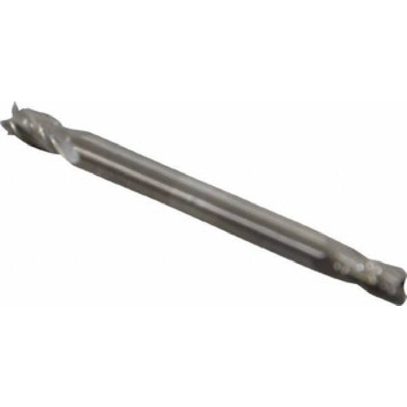 Hertel 1/8, 1/4 LOC, 1/8 Shank Diam, 1-1/2 OAL, 4 Flute, Solid Carbide Square End Mill Double End, Uncoated, Spiral Flute, 30 Helix, Centercutting, Right Hand Cut 750071 – 88248513