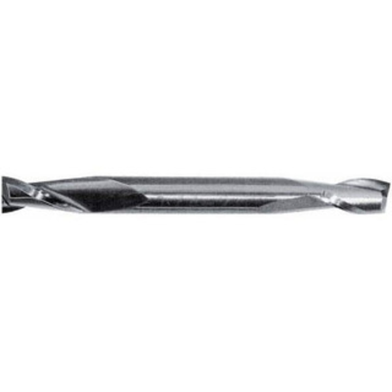 Hertel 3/16, 3/8 LOC, 3/16 Shank Diam, 2 OAL, 2 Flute, Solid Carbide Square End Mill Double End, AlTiN Finish, 30 Helix, Centercutting, Right Hand Cut 750536 – 59916221