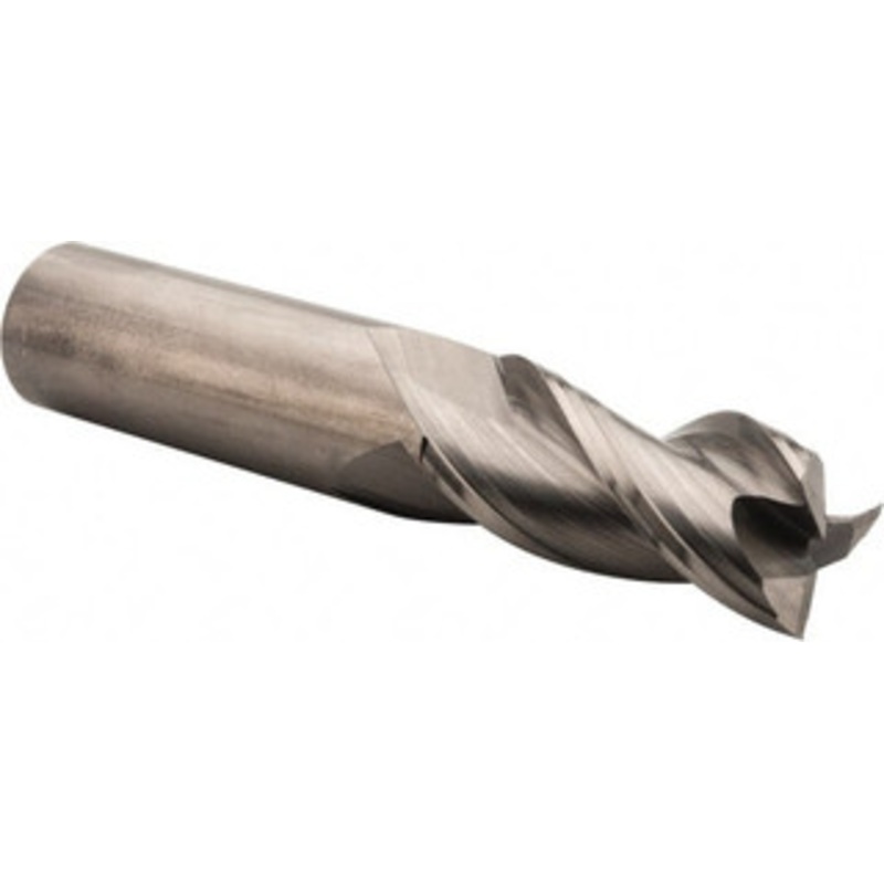 Kennametal 3/4, 1-5/8 LOC, 3/4 Shank Diam, 4 OAL, 3 Flute, Solid Carbide Square End Mill Single End, Uncoated, Spiral Flute, 37 Helix, Centercutting, Right Hand Cut, Right Hand Flute, Series AADE 3866280 – 08829319