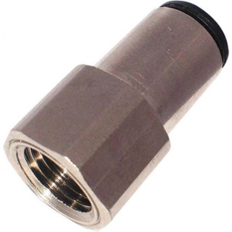 Legris Metal Push-To-Connect Tube Fittings, Type: Female Connector, Tube Outside Diameter (mm): 10, Maximum Working Pressure: 290, Connection Style: Tube to Metric Thread, Connection Type: Tube to Female BSPP 3114 10 21 – 20099719
