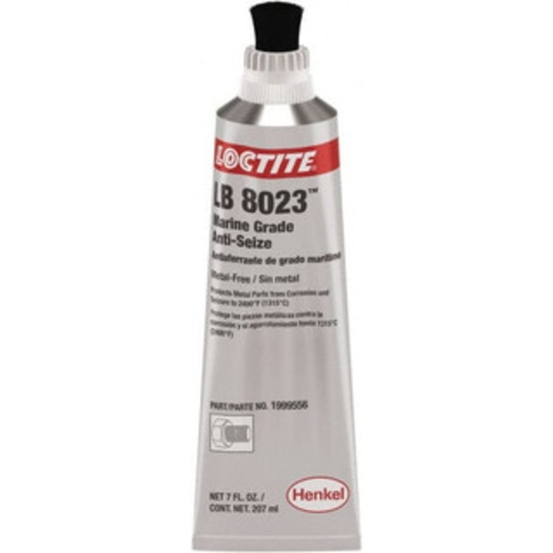 Loctite 7 oz Tube High Temperature Anti-Seize Lubricant Calcium Sulfonate, -20.2 to 2,399F, Black, Water Resistant 1999556 – 56728512