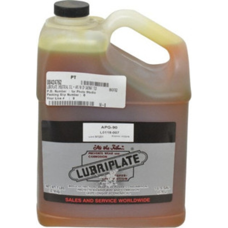 Lubriplate 1 Gal Bottle, Mineral Gear Oil 816 SUS Viscosity at 100F, 86 SUS Viscosity at 210F, ISO 150 L0118-007 – 00424762