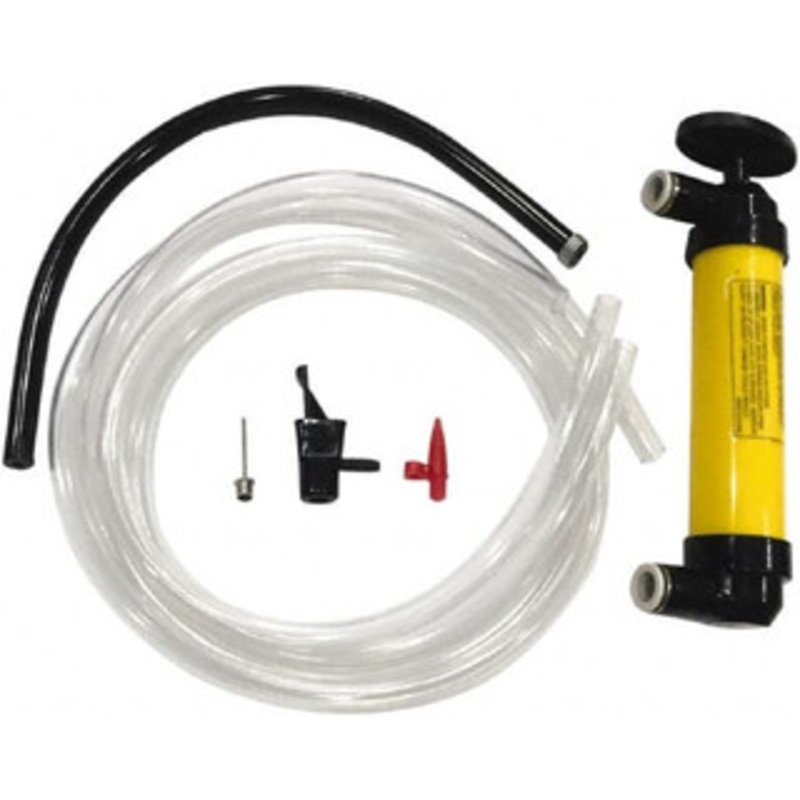 LuMax Oil & Fuel Lubrication 3 Gal/min Flow Polypropylene Lever Hand Pump Use with Gasoline, Engine Oil & Oil-Based Fluids LX-1345 – 48926059