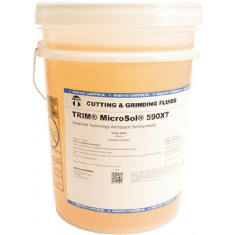 Master Fluid Solutions TRIM MicroSol 590XT 5 Gal Pail Cutting Fluid Semisynthetic, For Use on Stainless Steel, Steel, Titanium MS590XT/5 – 49354004
