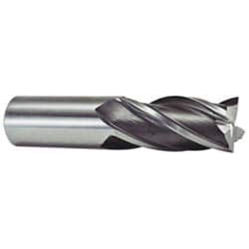 Niagara Cutter 3/4, 4 LOC, 3/4 Shank Diam, 6-1/4 OAL, 4 Flute, Cobalt Square End Mill Single End, TiCN Finish, Spiral Flute, 30 Helix, Centercutting, Right Hand Cut, Right Hand Flute, Series SPC408 17016434 – 45555877