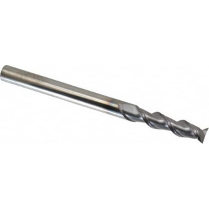 Niagara Cutter 5/16, 1-1/4 LOC, 5/16 Shank Diam, 4 OAL, 2 Flute, Solid Carbide Square End Mill Single End, TiCN Finish, Spiral Flute, 45 Helix, Centercutting, Right Hand Cut, Right Hand Flute, Series A245 17003055 – 85612778