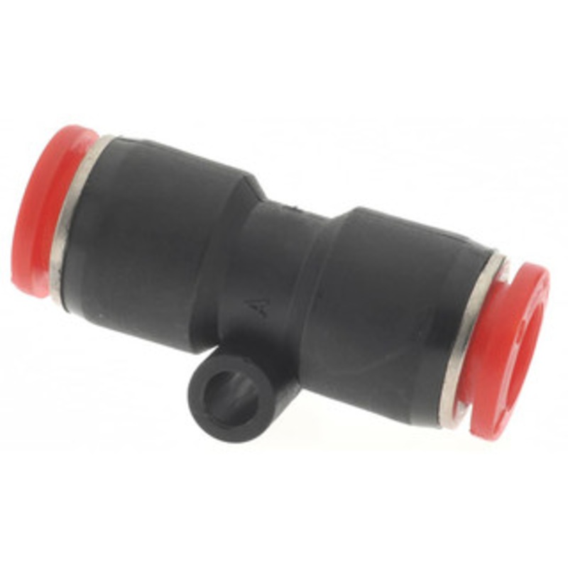 Norgren 8mm Tube OD, Brass Push-to-Connect Tube Union Tube to Tube Connection, 150 Max psi, Nitrile O-Ring, 0 to 175F Working Temp C00200800 – 00349548