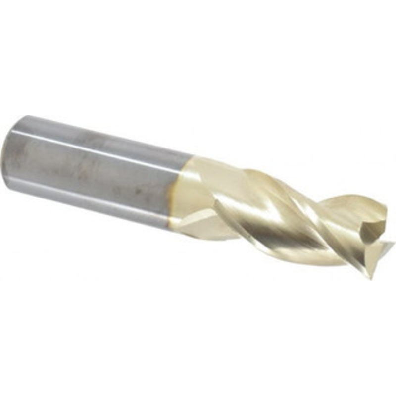 Accupro 1, 2 LOC, 1 Shank Diam, 5 OAL, 3 Flute, Solid Carbide Square End Mill Single End, ZrN Finish, Spiral Flute, 37 Helix, Centercutting, Right Hand Cut, Right Hand Flute 35010032C5 – 65249583