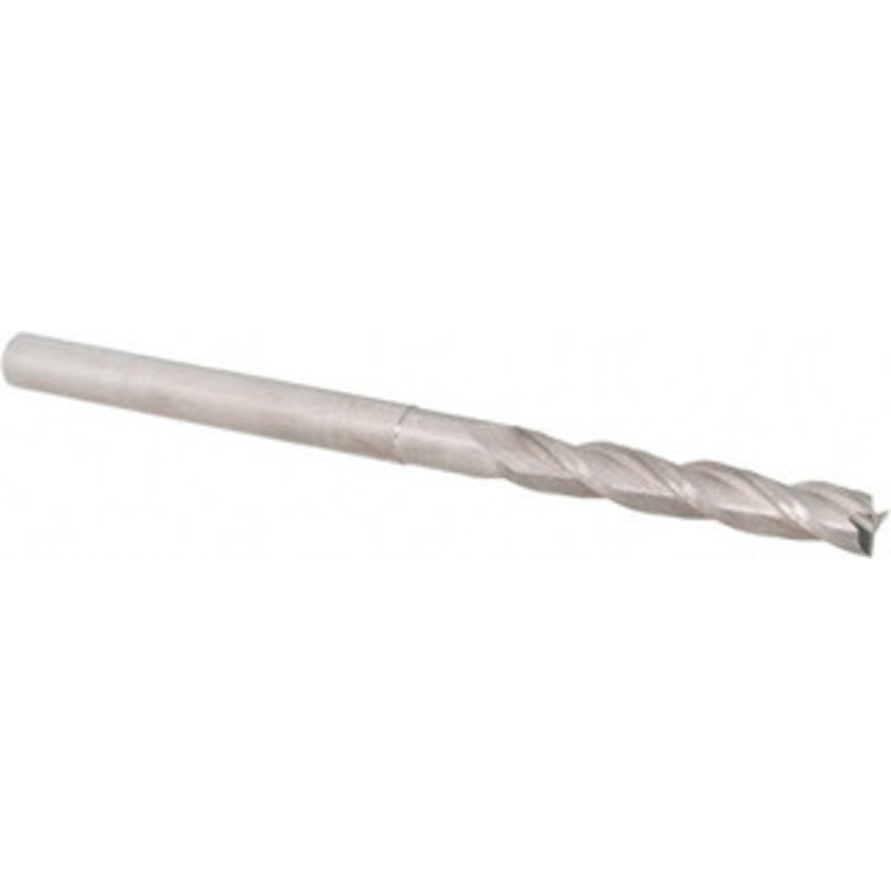 Accupro 1/4, 1-1/2 LOC, 1/4 Shank Diam, 4 OAL, 3 Flute, Solid Carbide Square End Mill Single End, Uncoated, Spiral Flute, 30 Helix, Centercutting, Right Hand Cut, Right Hand Flute, Series Miniature 6503891 – 62787825