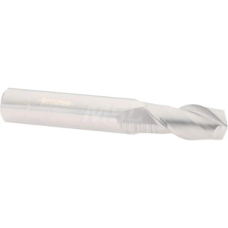 Accupro 12mm, 25mm LOC, 12mm Shank Diam, 76mm OAL, 2 Flute, Solid Carbide Square End Mill Single End, Uncoated, Spiral Flute, 40 Helix, Centercutting, Right Hand Cut, Right Hand Flute 12181455 – 01216480