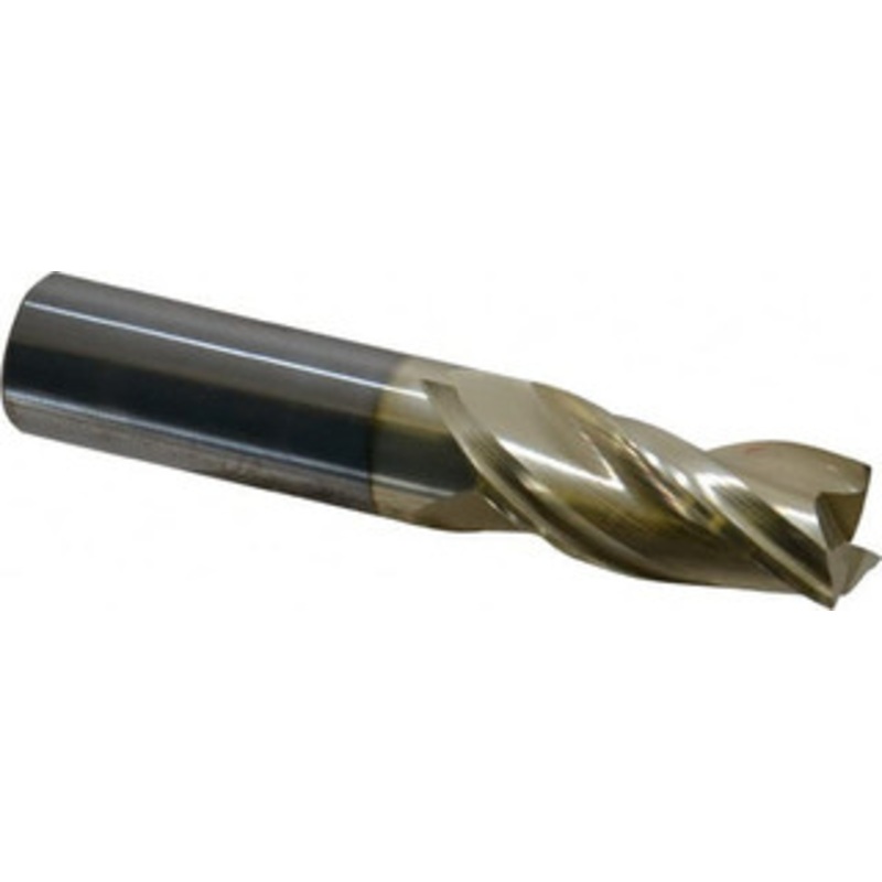 Accupro 3/4, 1-5/8 LOC, 3/4 Shank Diam, 4 OAL, 3 Flute, Solid Carbide Square End Mill Single End, ZrN Finish, Spiral Flute, Variable Helix, Centercutting, Right Hand Cut, Right Hand Flute 3517500C5 – 04489985
