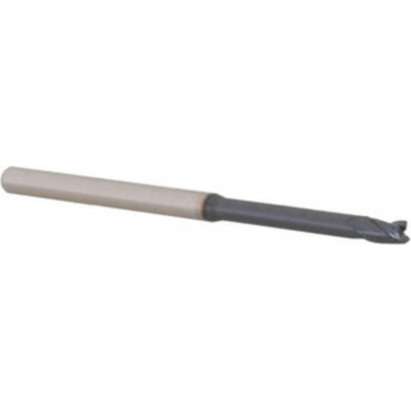 Accupro 5/32, 0.234 LOC, 3/16 Shank Diam, 3 OAL, 3 Flute, Solid Carbide Square End Mill Single End, AlTiN Finish, Spiral Flute, 30 Helix, Centercutting, Right Hand Cut, Right Hand Flute, Series Miniature 6503386 – 62787494