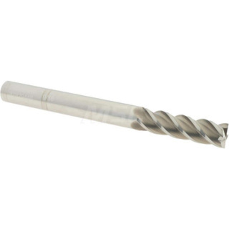 Accupro 9/16, 2 LOC, 9/16 Shank Diam, 6 OAL, 4 Flute, Solid Carbide Square End Mill Single End, Uncoated, Spiral Flute, 40 Helix, Centercutting, Right Hand Cut, Right Hand Flute 12183579 – 87829446