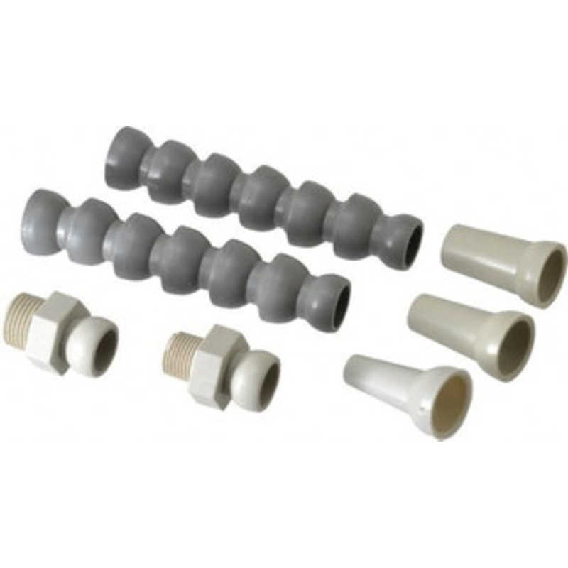Cedarberg 6 Piece, 13 Hose Length, 1/2, 1/4 & 3/8 Nozzle Diam, 1/2 Hose ID, Coolant Hose Kit 3/8 & 1/2 NPT For Snap-Loc Modular Hose Systems 8450-11 – 09778515