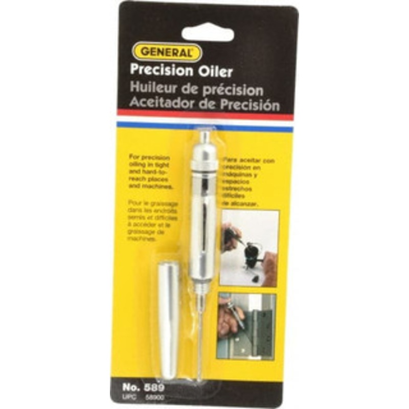 General Spout, Precision-Needle Oiler 2-1/4 Long Needle, Aluminum Body 589 – 04461976