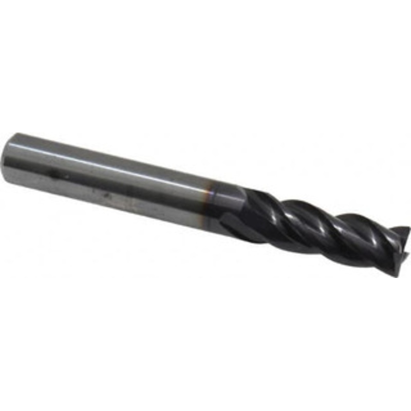 Guhring 5/16, 13/16 LOC, 5/16 Shank Diam, 2-1/2 OAL, 4 Flute, Solid Carbide Square End Mill Single End, Nano-A Finish, Spiral Flute, 36/38 Variable Helix, Centercutting, Right Hand Cut, Right Hand Flute, Series 3080 9030800079400 – 89477541