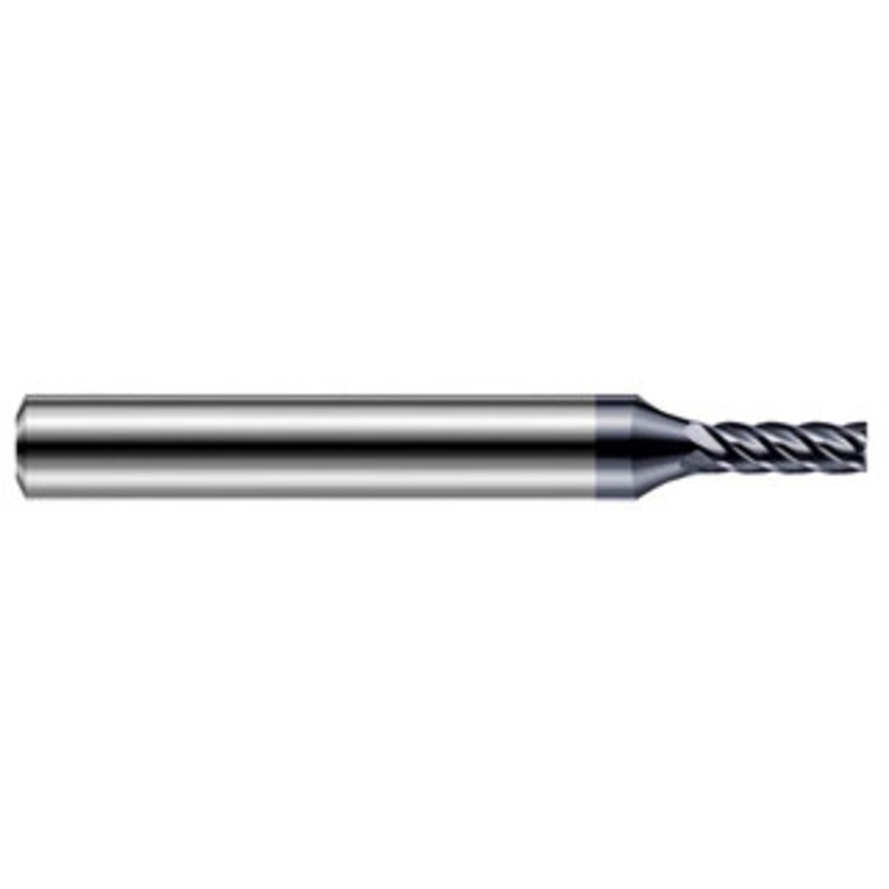Harvey Tool 1/4, 3/4 LOC, 1/4 Shank Diam, 2-1/2 OAL, 5 Flute Solid Carbide Square End Mill Single End, AlTiN Nano Finish, 37 Helix, Centercutting, RH Flute, RH Cut 916016-C6 – 36623445