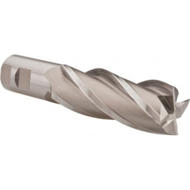 Hertel 1-1/2, 4 LOC, 1-1/4 Shank Diam, 6-1/2 OAL, 4 Flute, Cobalt Square End Mill Single End, Uncoated, Spiral Flute, 30 Helix, Centercutting, Right Hand Cut, Right Hand Flute E2040132 – 41114307